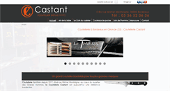 Desktop Screenshot of coutelleriecastant.com
